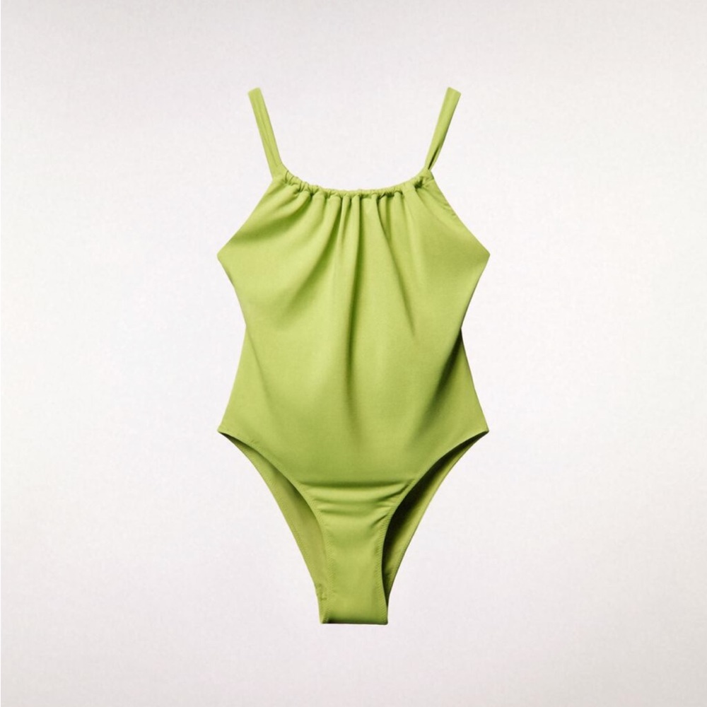 ZARA green swimsuit NWT